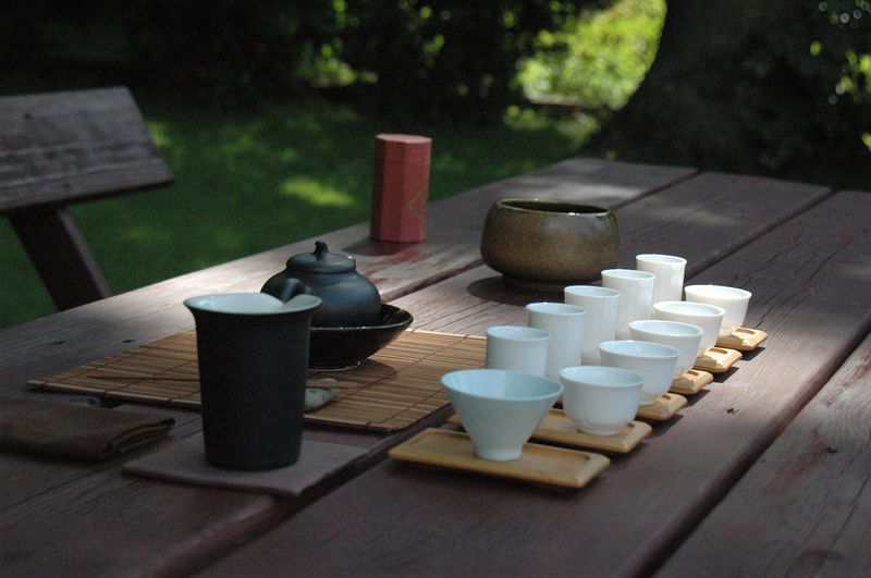 Pokaz herbaciany w Ogrodzie   fot. Magdalena Rybak
